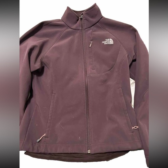 OFFERS OPEN THE NORTH FACE WINDWALL Purple FULL ZIP JACKET WOMENS SZ Medium NWOT - Picture 3 of 12